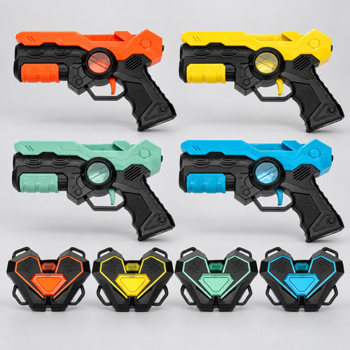 NeonRivals four player — AI illustrative image based on supplied product references